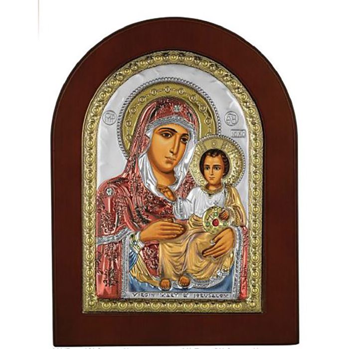  Christian Orthodox Icons Virgin Mary of Jerusalem 20x26 MA-E1102-AX-C